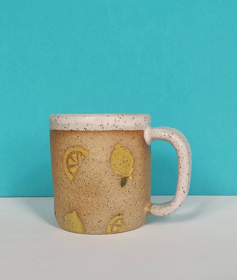 Lemon Mug: 16oz
