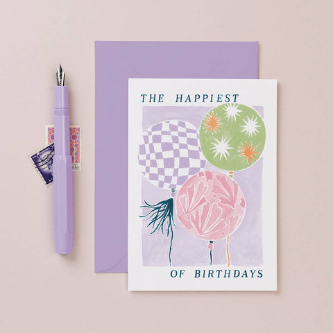 Balloons Birthday Card | Female Birthday Cards