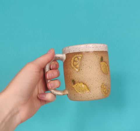 Lemon Mug: 16oz
