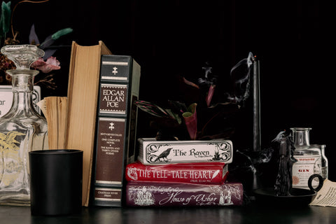 Stacked Book Planter | The Raven