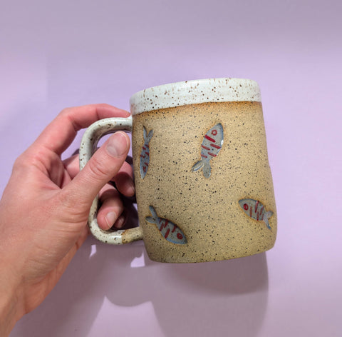 Little Fish Ceramic Mug