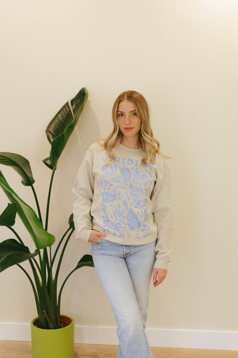 Sand Botanic Crewneck