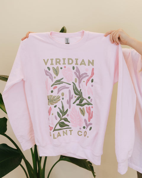 Bubblegum Botanic Crewneck