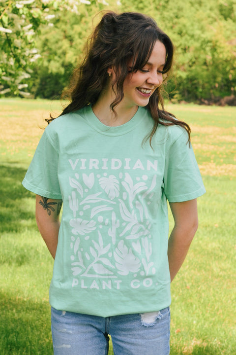 Teal Botanic T-Shirt