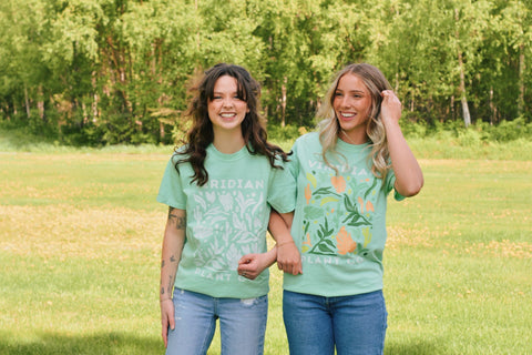 Teal Botanic T-Shirt