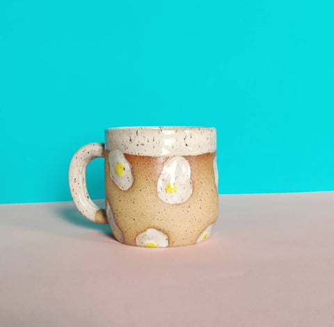 Fried Egg Mug: 16oz