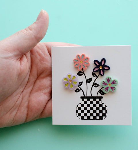 Flower Stud Earrings