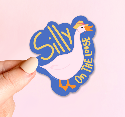 STICKER Silly Goose 3"