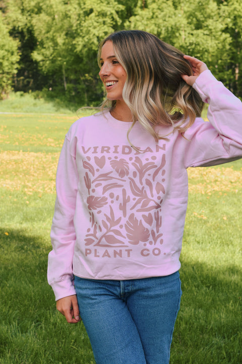 Bubblegum & Mauve Crewneck