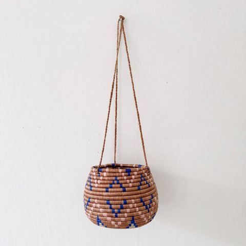 Hanging Woven Planter- Moanda