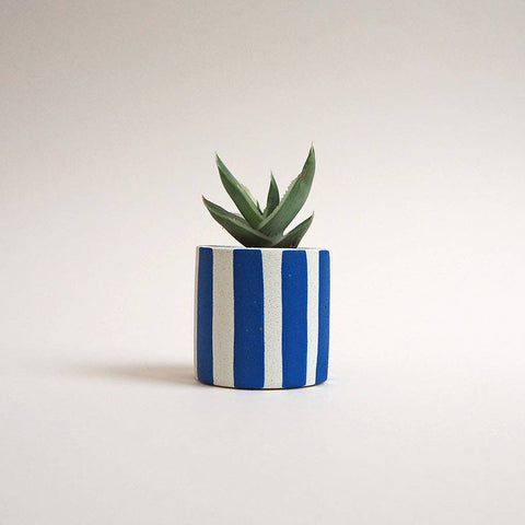Mini Stripes Pot