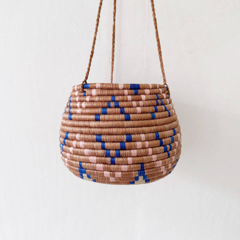 Hanging Woven Planter- Moanda