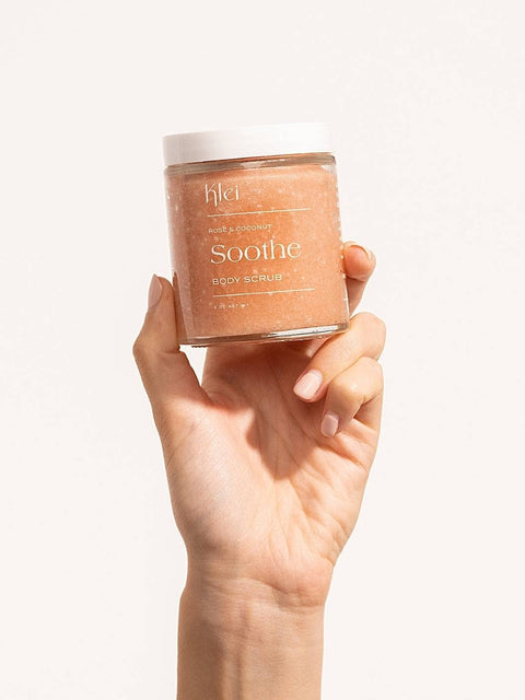 Soothe Rose & Coconut Natural Sugar Body Scrub