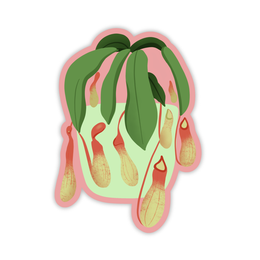 Pitcher Plant Sticker