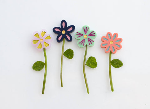 Flower Stud Earrings