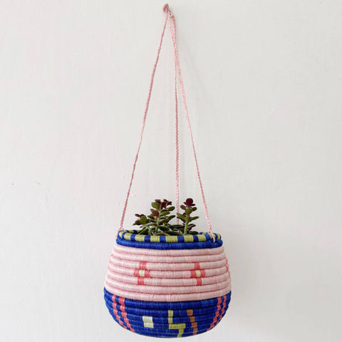 Hanging Woven Planter- Ibamba