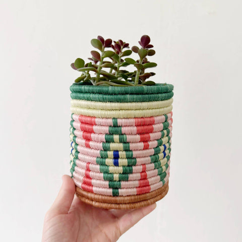 5" Molele Basket Planter