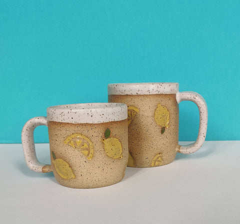 Lemon Mug: 16oz