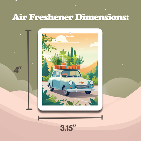 Mossify Air Fresheners | Plant-Themed Air Fresheners