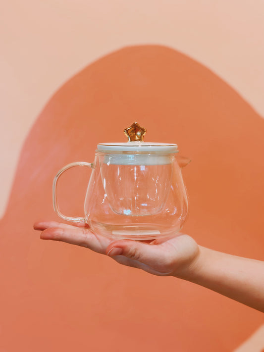 Galaxy Glass Teapot