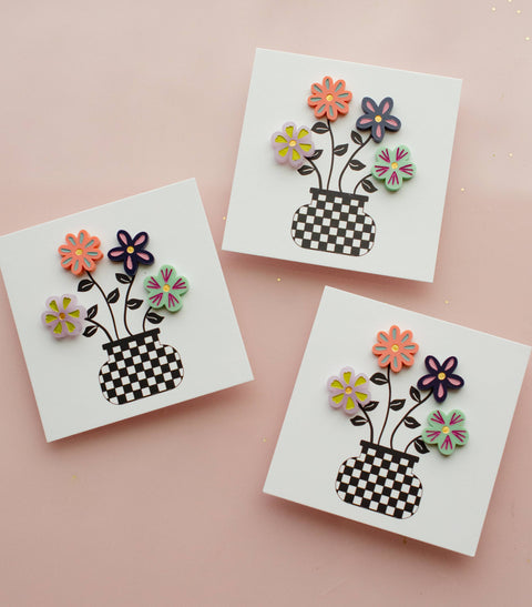 Flower Stud Earrings