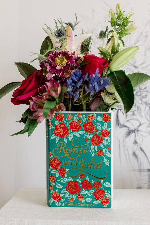 Large Book Vase, Romeo and Juliet