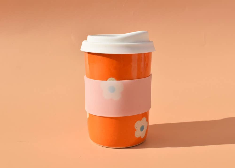 Sweet Orange Travel Cup