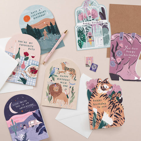 Tiger Birthday Cards