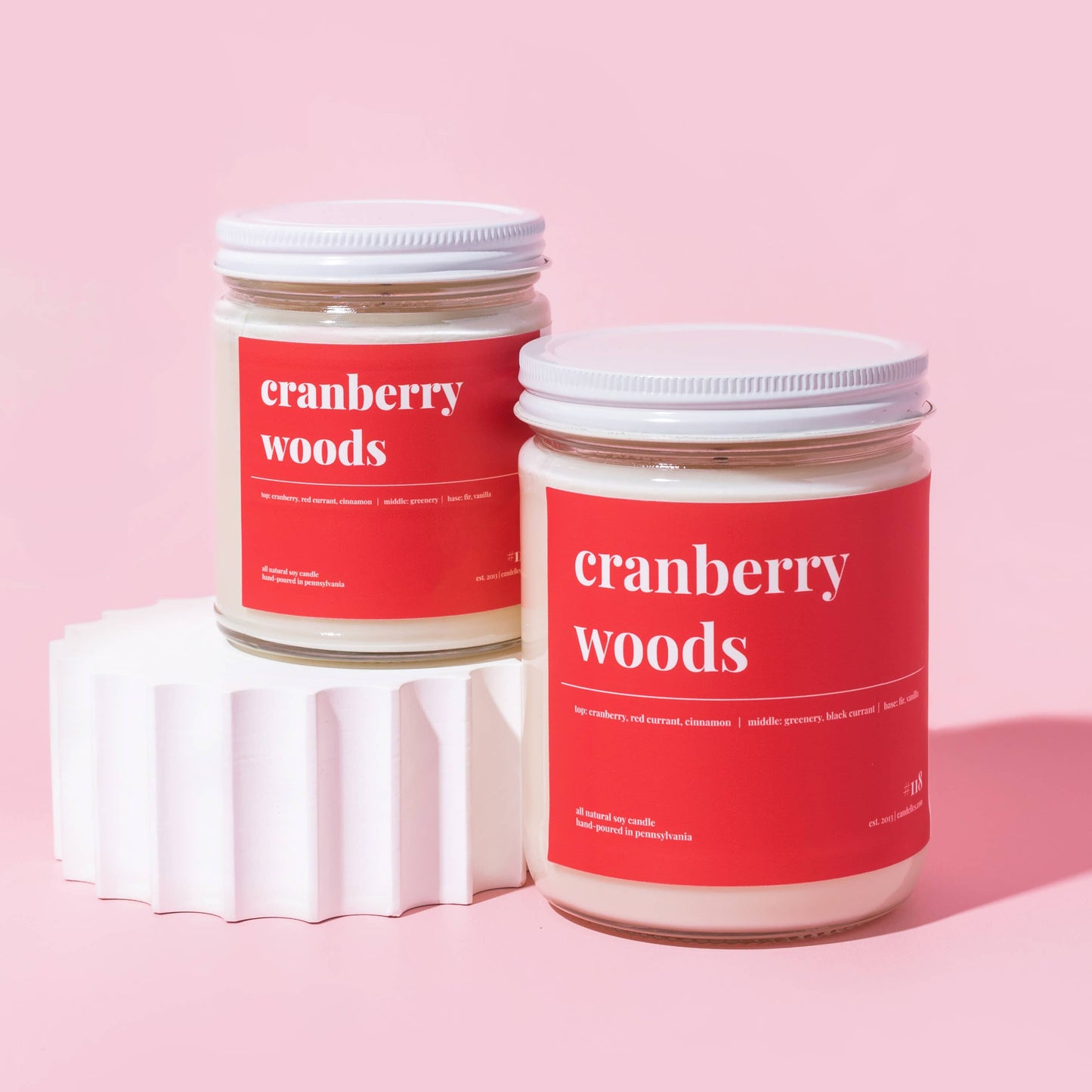 Cranberry Woods Scented Soy Candle - 9oz