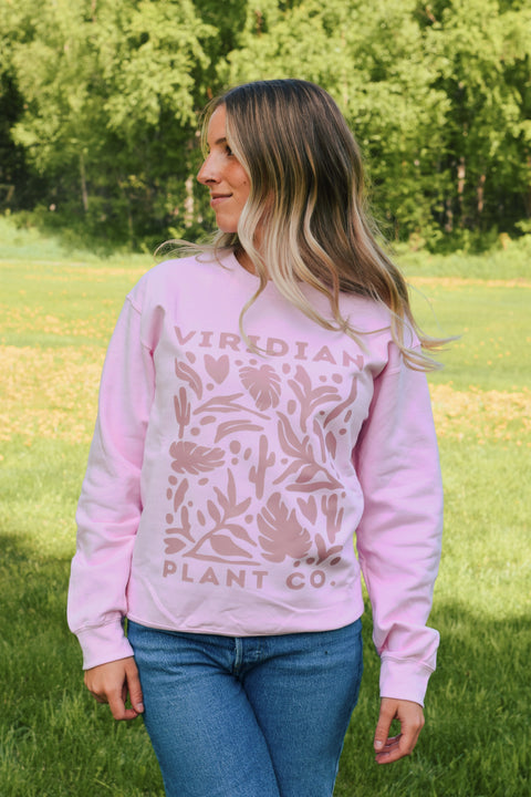 Bubblegum & Mauve Crewneck