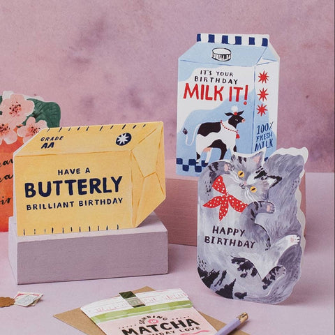 Milk It Birthday Card