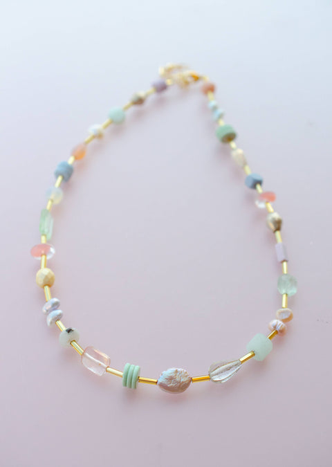 Colorful Beaded Eclectic Necklace
