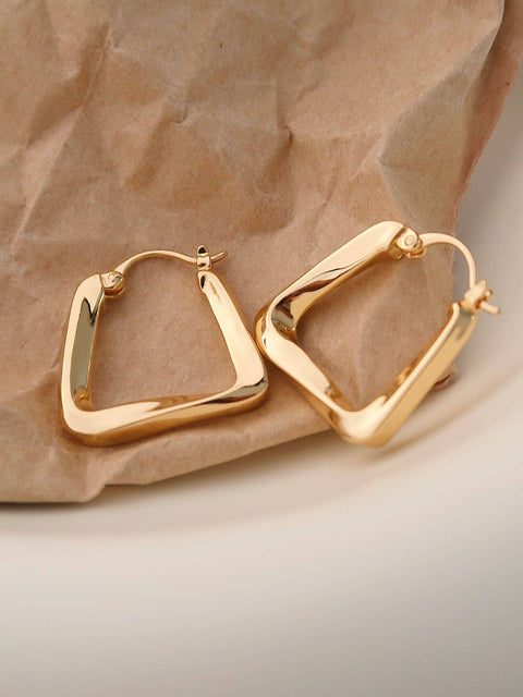 Rectangle Drop Earring