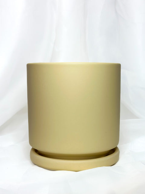 8.25" Gemstone Cylinder Pots