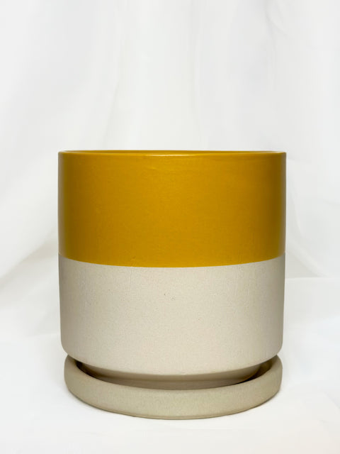 6.25" Gemstone Cylinder Pots