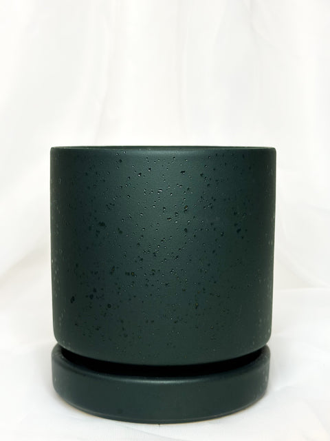 8.25" Gemstone Cylinder Pots