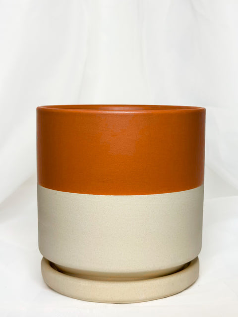 6.25" Gemstone Cylinder Pots