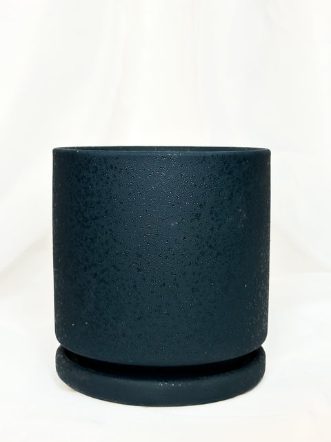 8.25" Gemstone Cylinder Pots