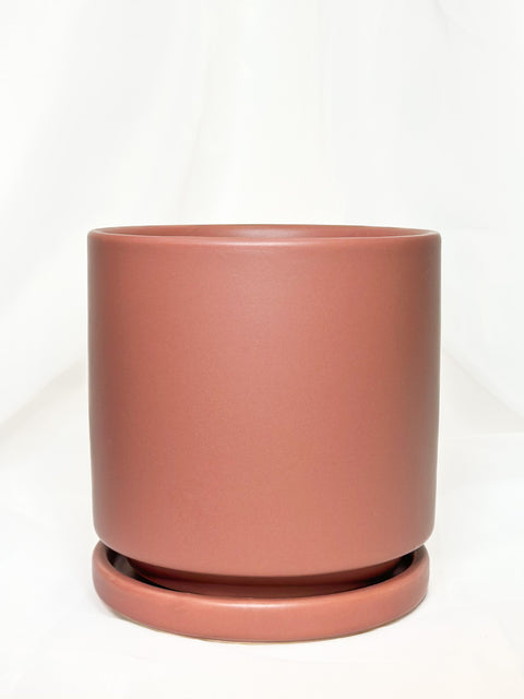 8.25" Gemstone Cylinder Pots