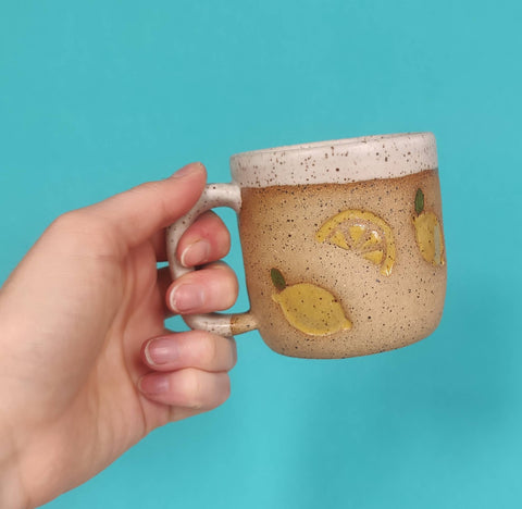 Lemon Mug: 16oz