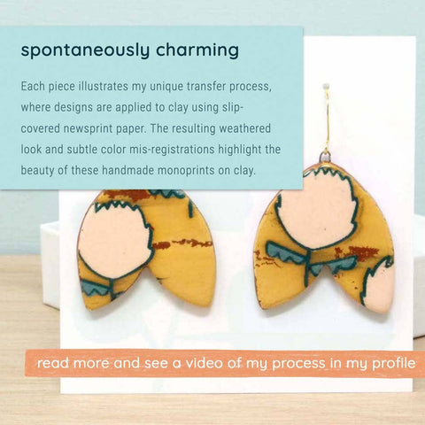 Lemon Drop Dangle Earrings