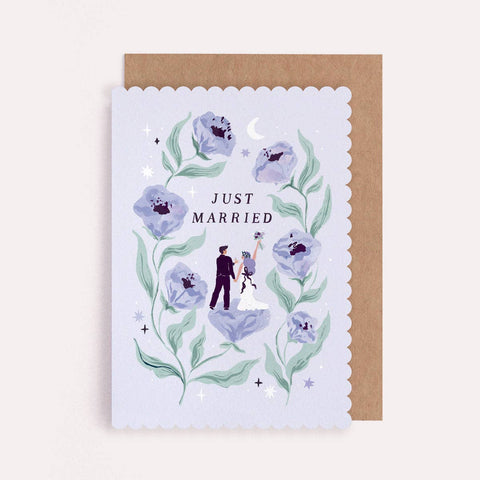 Botanical Wedding Card | Newlyweds Wedding Greeting Cards