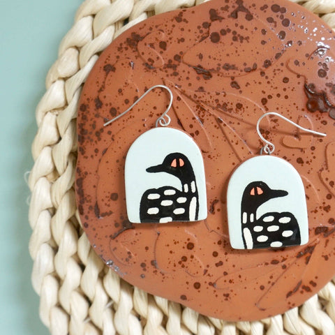 Loon Earrings