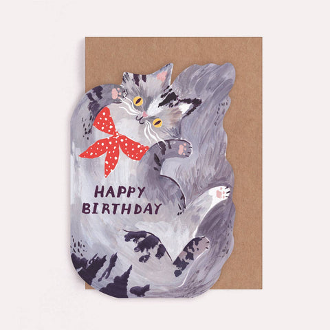 Bandana Cat Birthday Car