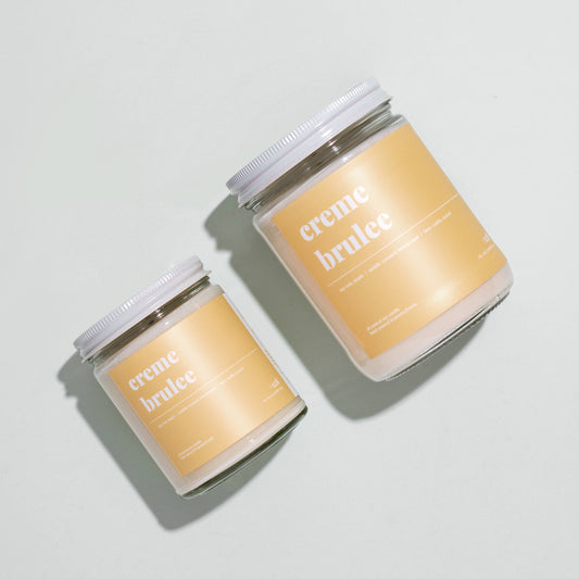 Crème Brûlée Scented Soy Candle - 9oz