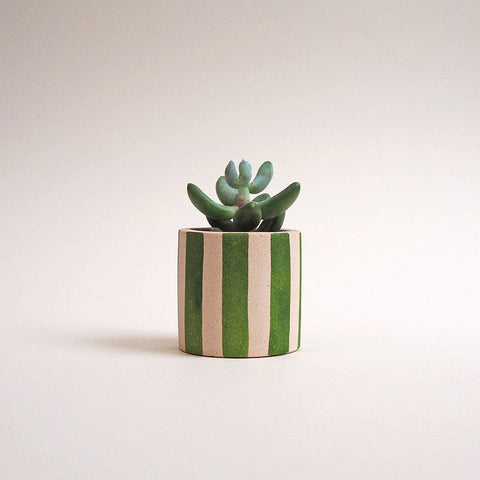 Mini Stripes Pot