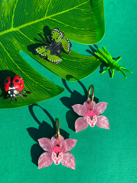 Orchids Earrings