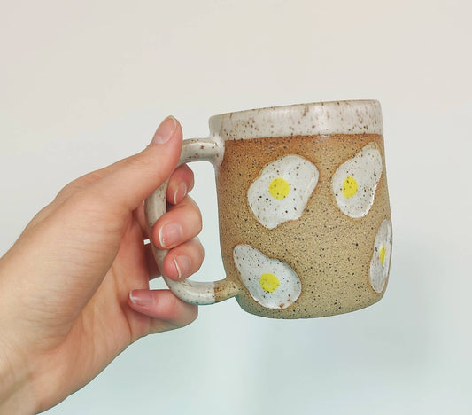 Fried Egg Mug: 16oz