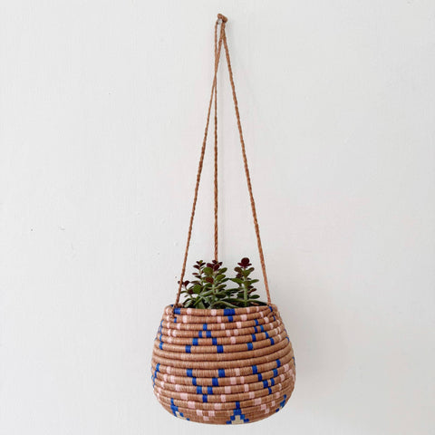 Hanging Woven Planter- Moanda