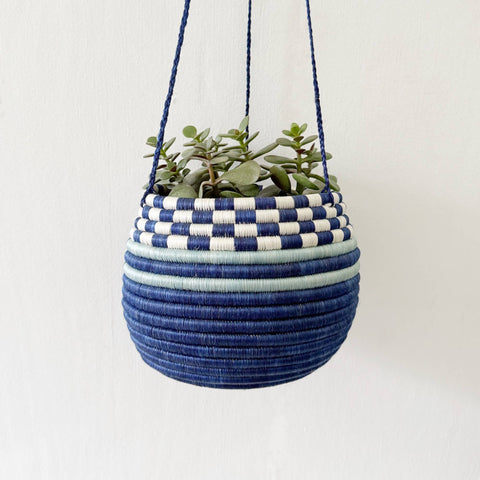 Hanging Woven Planter- Ruzo